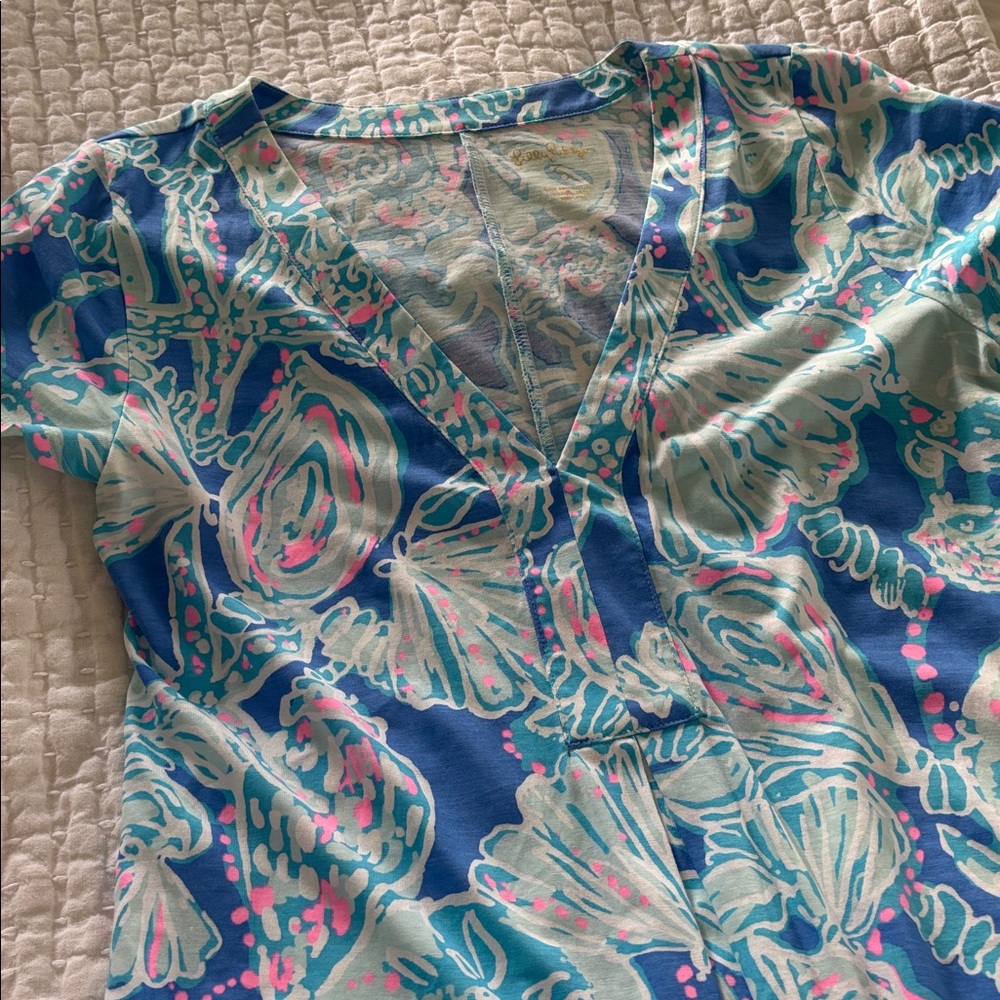 Lilly Pulitzer Pima Cotton Dress size Small - Picture 4 of 9